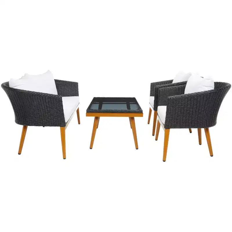 Conjunto de sala Malsor de 4 piezas - Interior/exterior - PAT7529 - Safavieh