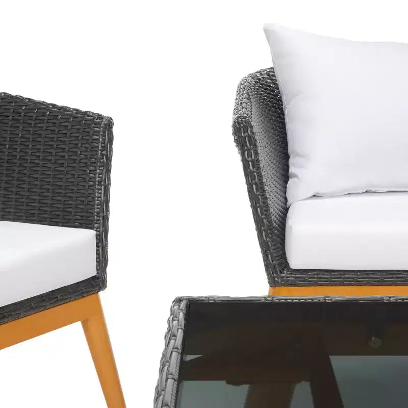Conjunto de sala Malsor de 4 piezas - Interior/exterior - PAT7529 - Safavieh