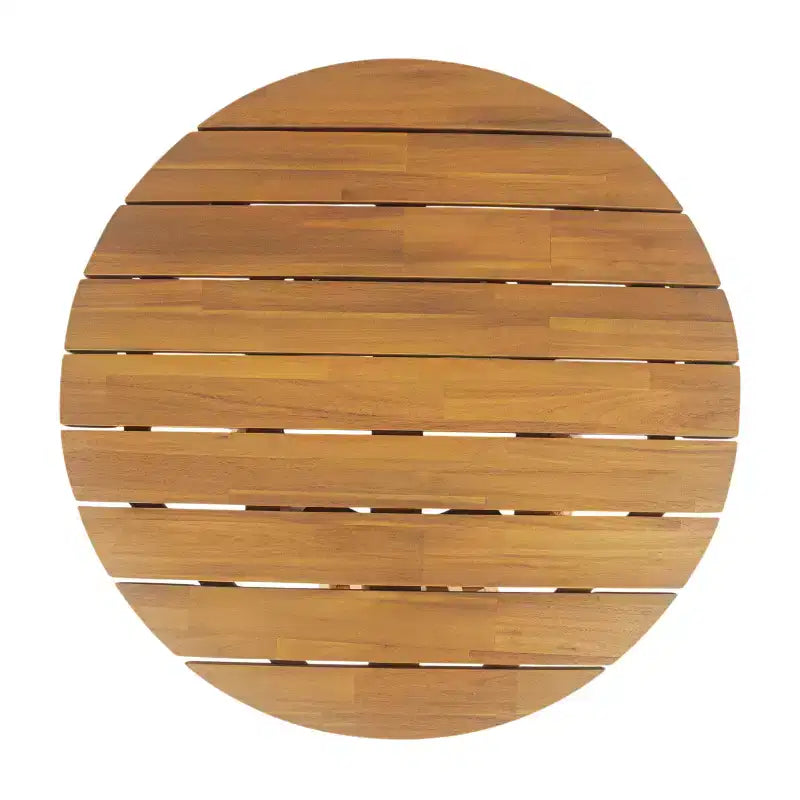 Diván de 3 plazas Pascal de Christopher Knight Home, de madera de acacia rústica tapizada, con mesa de centro
