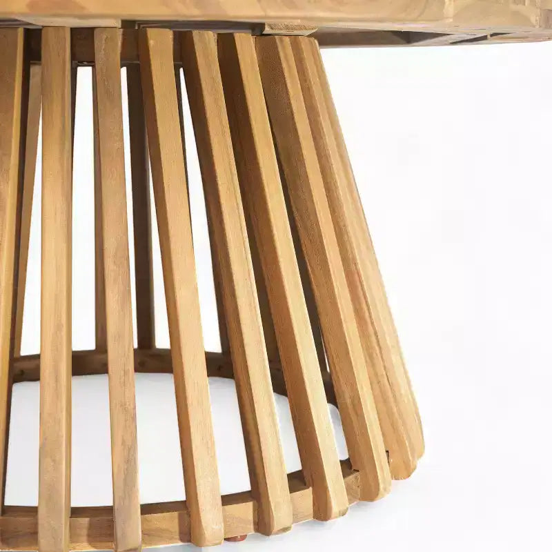 Diván de 3 plazas Pascal de Christopher Knight Home, de madera de acacia rústica tapizada, con mesa de centro