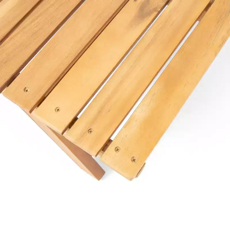Christopher Knight Home Sedona - Ensemble de conversation extérieur en bois d'acacia pour 4 personnes avec table d'appoint et coussins