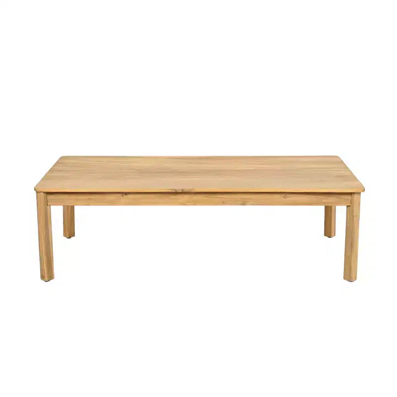 Christopher Knight Home Gillian, ensemble de sièges pour patio en bois d’acacia et tressage en corde, 4 pièces