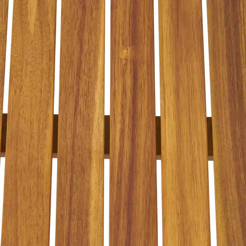 Ensemble GDFStudio Keanu d’extérieur en bois d’acacia avec causeuse et table basse, coussins inclus