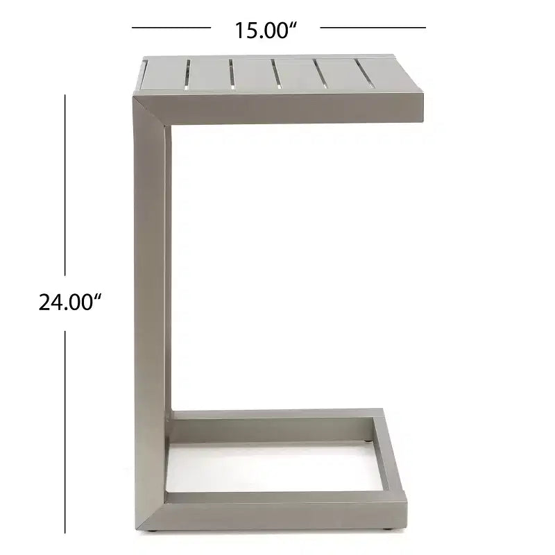 Conjunto de sillones tipo club de 4 plazas Christopher Knight Home Puerta para exteriores, de mimbre, con 2 mesas en forma de C