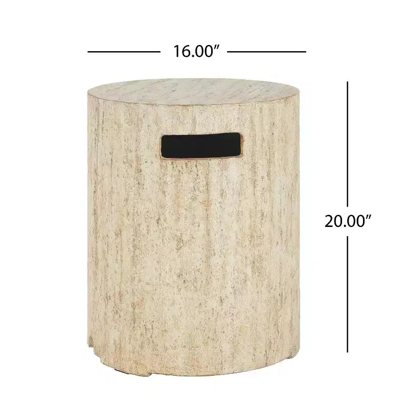 Christopher Knight Home Joplin conjunto de conversación para exteriores de 5 piezas, de madera de acacia y cuerda, con cojines y brasero redondo