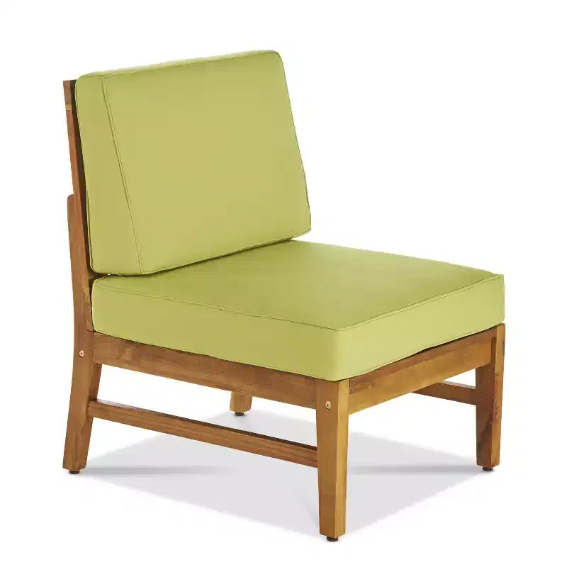 Ensemble de salon d'extérieur 8 places Perla de Christopher Knight Home en bois d'acacia avec coussins