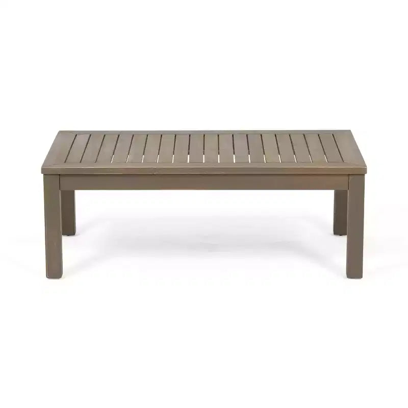 Conjunto de conversación para exteriores Christopher Knight Home Todd de 7 piezas de madera de acacia con cojines resistentes al agua