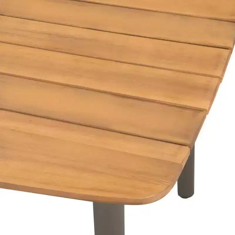 Ensemble de salle à manger de patio vidaXL, ensemble de mobilier avec table et chaises en polyrotin - anthracite, 4 pièces