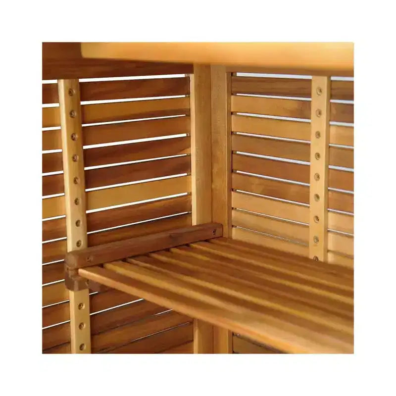Conjunto de mesa y sillas de bar vidaXL, conjunto de comedor de 3 piezas, de madera maciza de acacia