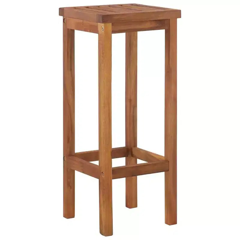 Ensemble de bar de jardin vidaXL, table et chaises de balcon d’extérieur en bois massif d’acacia