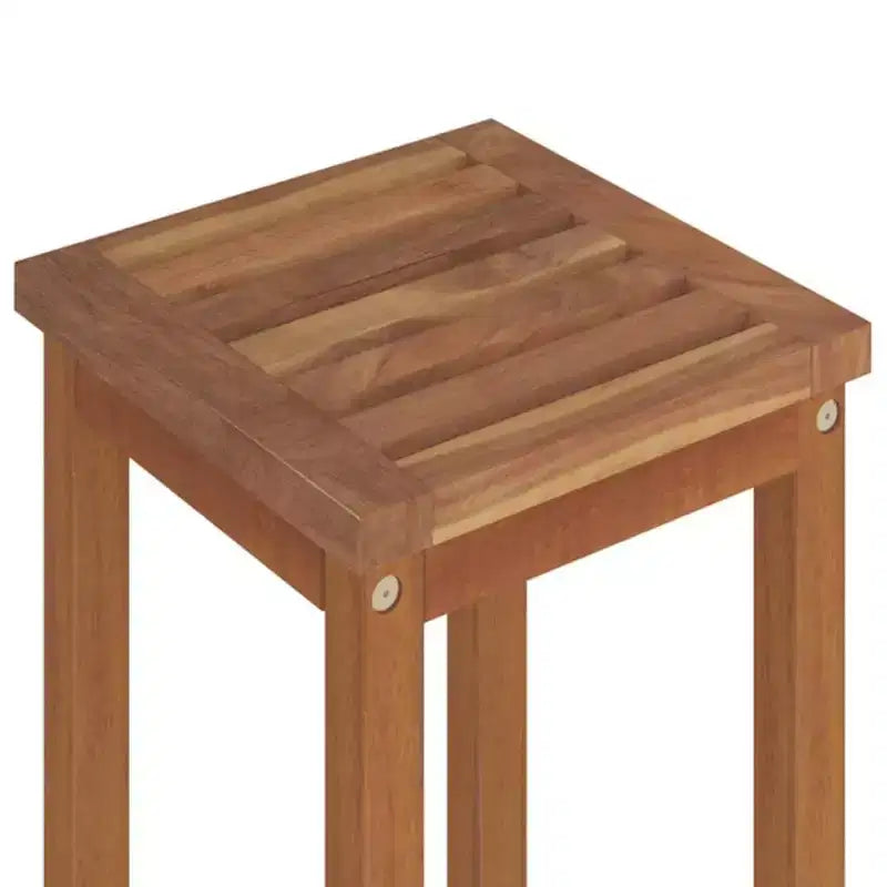 Ensemble de bar de jardin vidaXL, table et chaises de balcon d’extérieur en bois massif d’acacia