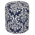 Majestic Home Goods,Pouf French Quarter Navy