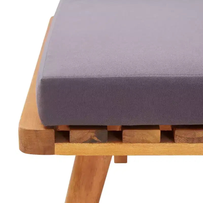 Conjunto de muebles de jardín vidaXL, cojines de asiento gris oscuro y cojines de respaldo blancos