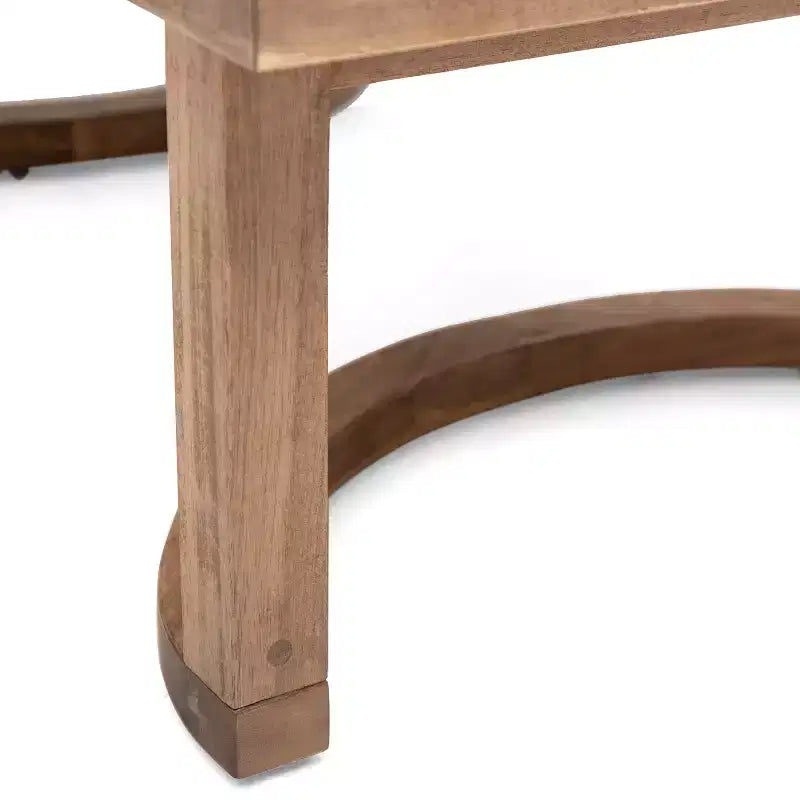 Conjunto de conversación para exterior Christopher Knight Home Aston, de madera de acacia, para 4 personas, con cojines