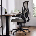 TUYOHW Ergonomic Office Chair,High Back Mesh Desk Chair with Flip-Up Armrests & 120 Recline,4 Thick Seat,275LB Capacity