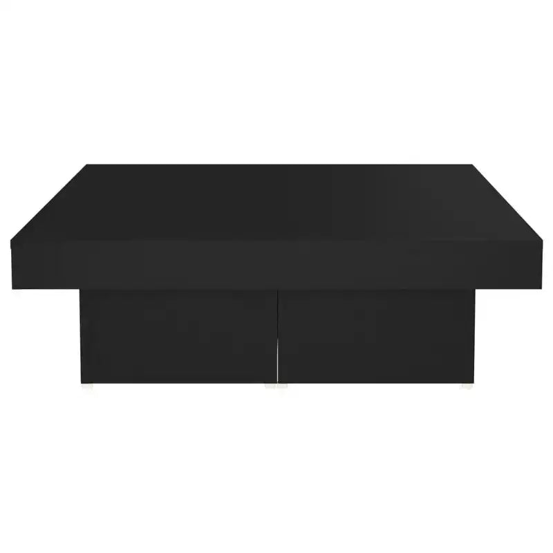 Large Modern Square Coffee Table, Engineered Wood