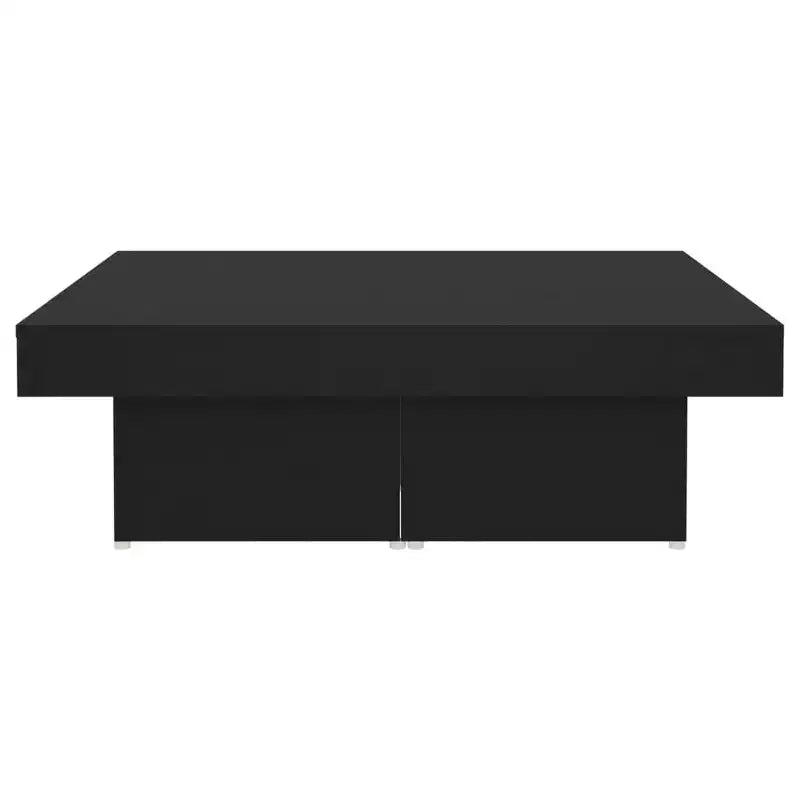Large Modern Square Coffee Table, Engineered Wood