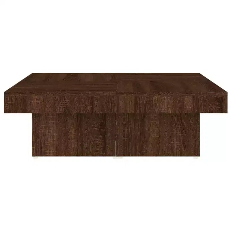 Large Modern Square Coffee Table, Engineered Wood