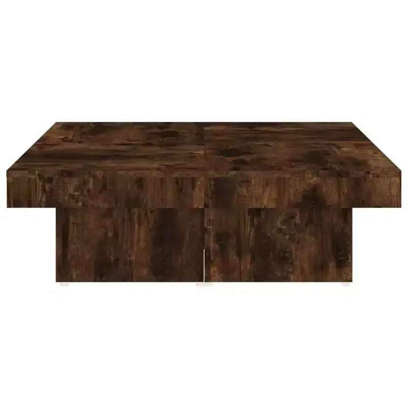 Large Modern Square Coffee Table, Engineered Wood