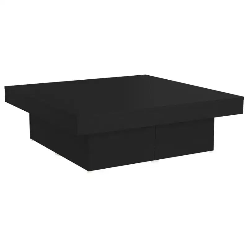 Large Modern Square Coffee Table, Engineered Wood
