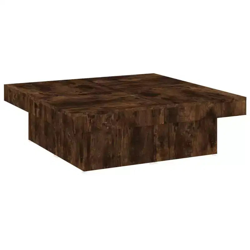 Large Modern Square Coffee Table, Engineered Wood