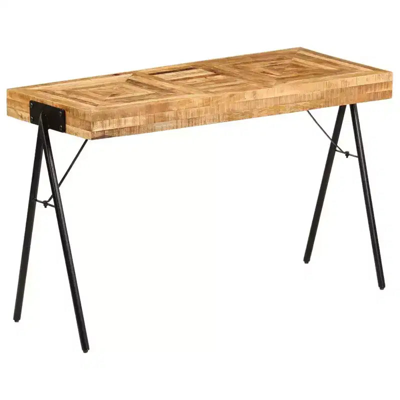 vidaXL Writing Table Solid Mango Wood 46.5x19.7x29.5