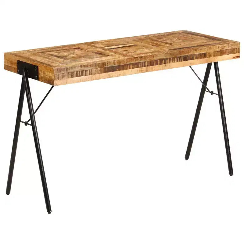 Writing Table Solid Mango Wood, 46.5"x19.7"x29.5"