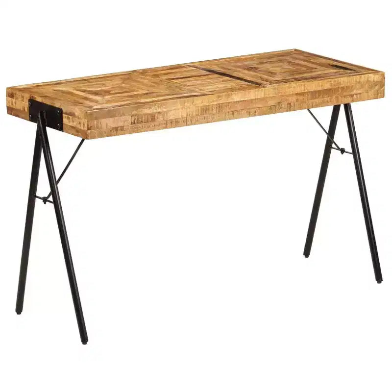 Writing Table Solid Mango Wood, 46.5"x19.7"x29.5"