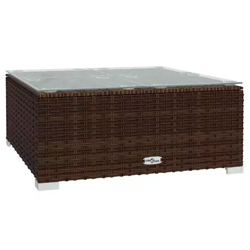 vidaXL conjunto de descanso para patio