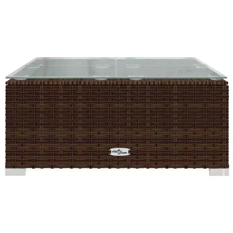 vidaXL conjunto de descanso para patio