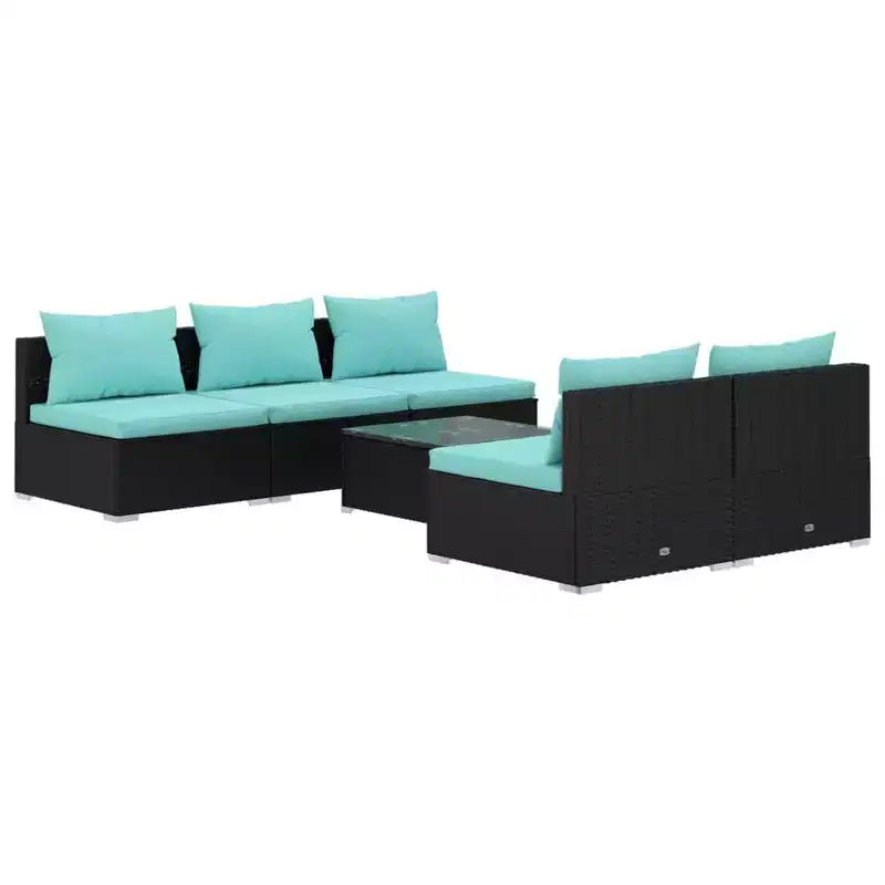 vidaXL conjunto de descanso para patio
