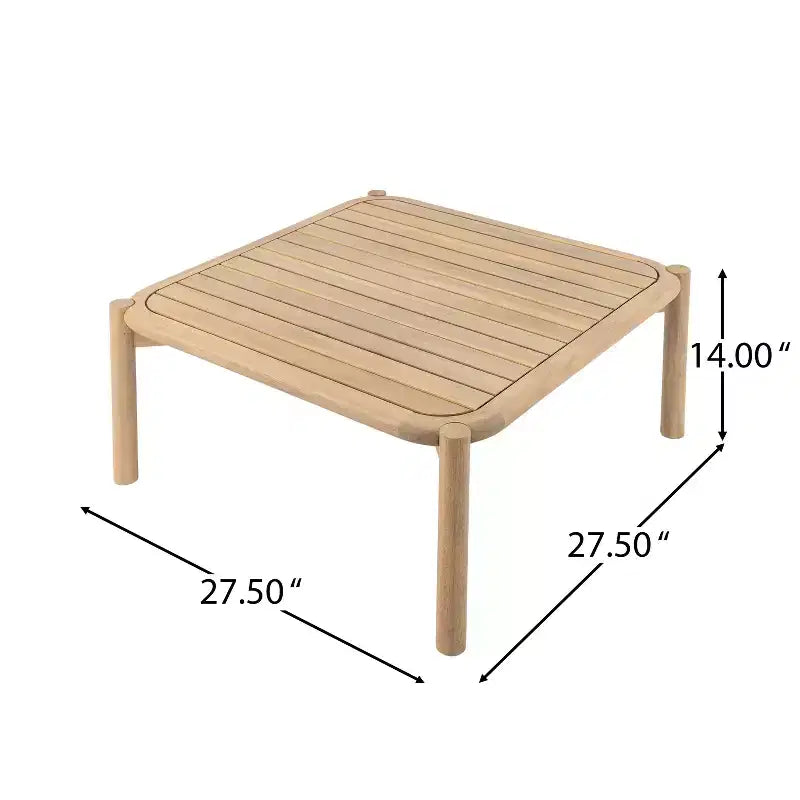 Christopher Knight Home Kazuya conjunto de asientos de patio estilo granja de 7 piezas de madera de acacia con cuerda tejida