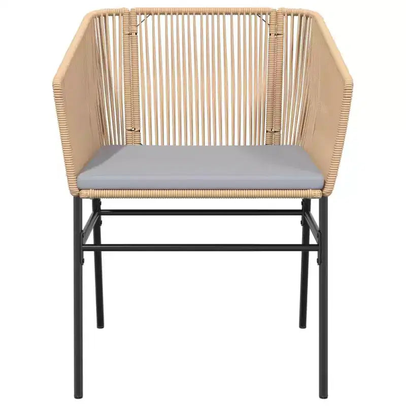 Conjunto de comedor de jardín vidaXL con cojines en diferentes colores y tamaños
