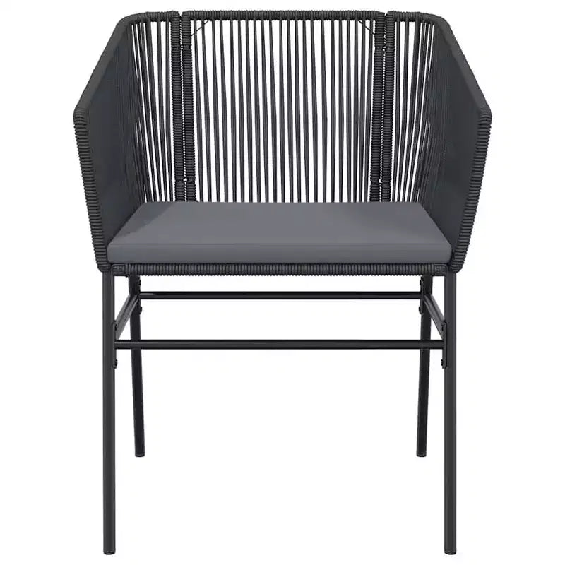 Conjunto de comedor de jardín vidaXL con cojines en diferentes colores y tamaños