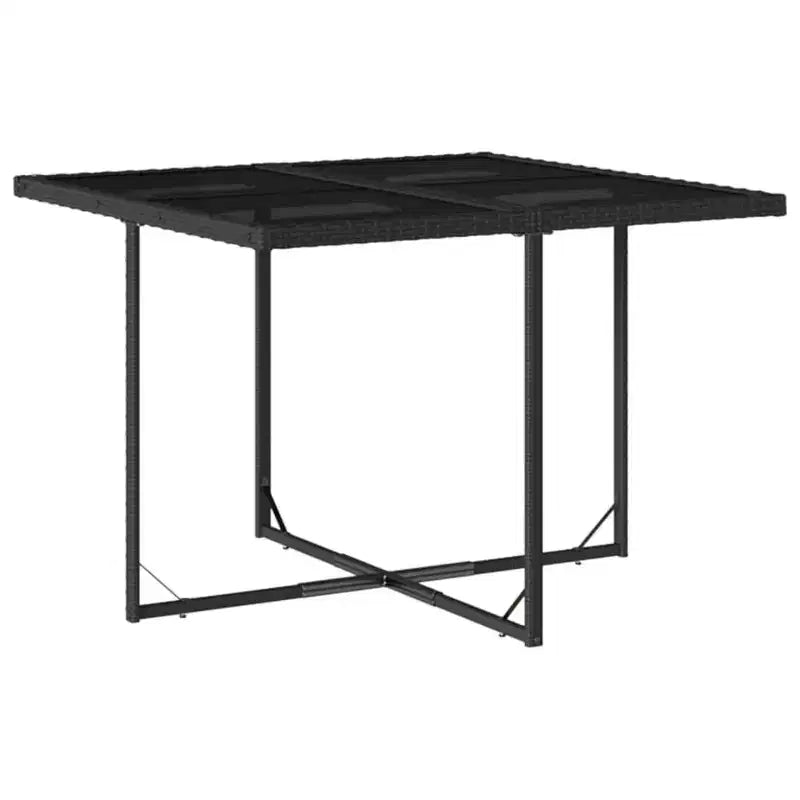 Juego de comedor de jardín vidaXL con cojines en varios colores y materiales