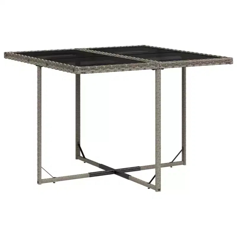 Juego de comedor de jardín vidaXL con cojines en varios colores y materiales
