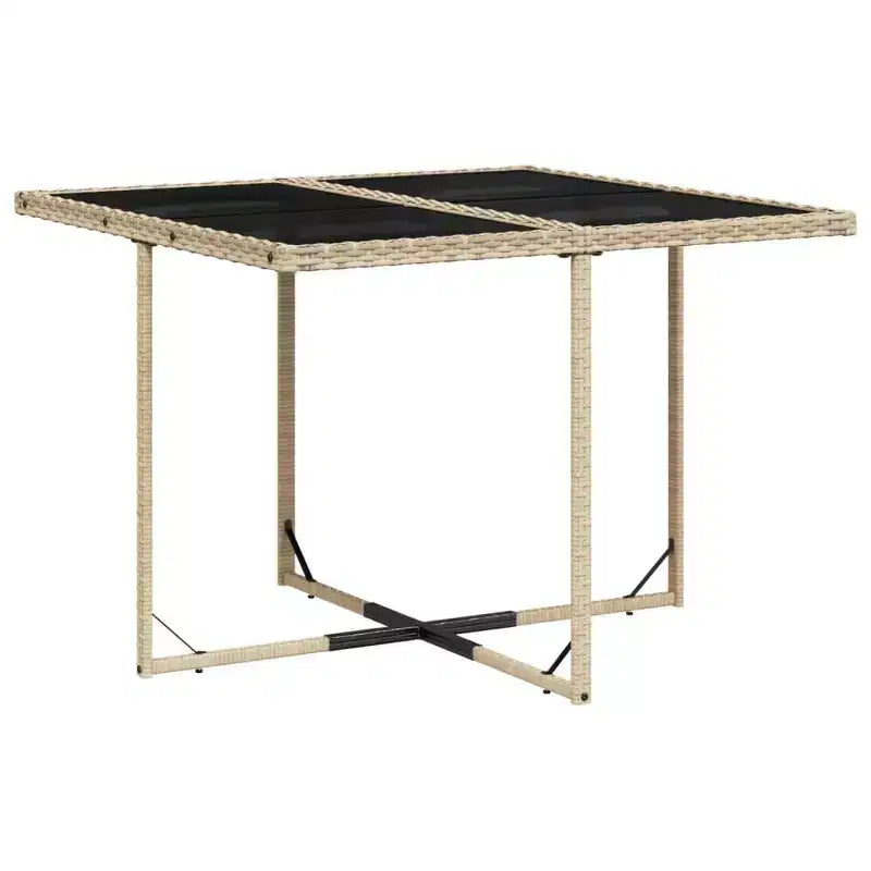 Juego de comedor de jardín vidaXL con cojines en varios colores y materiales