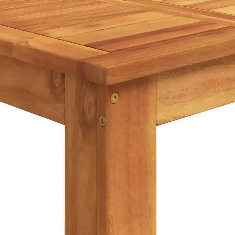 Conjunto de bar para patio vidaXL - madera maciza y poliratán en varios colores