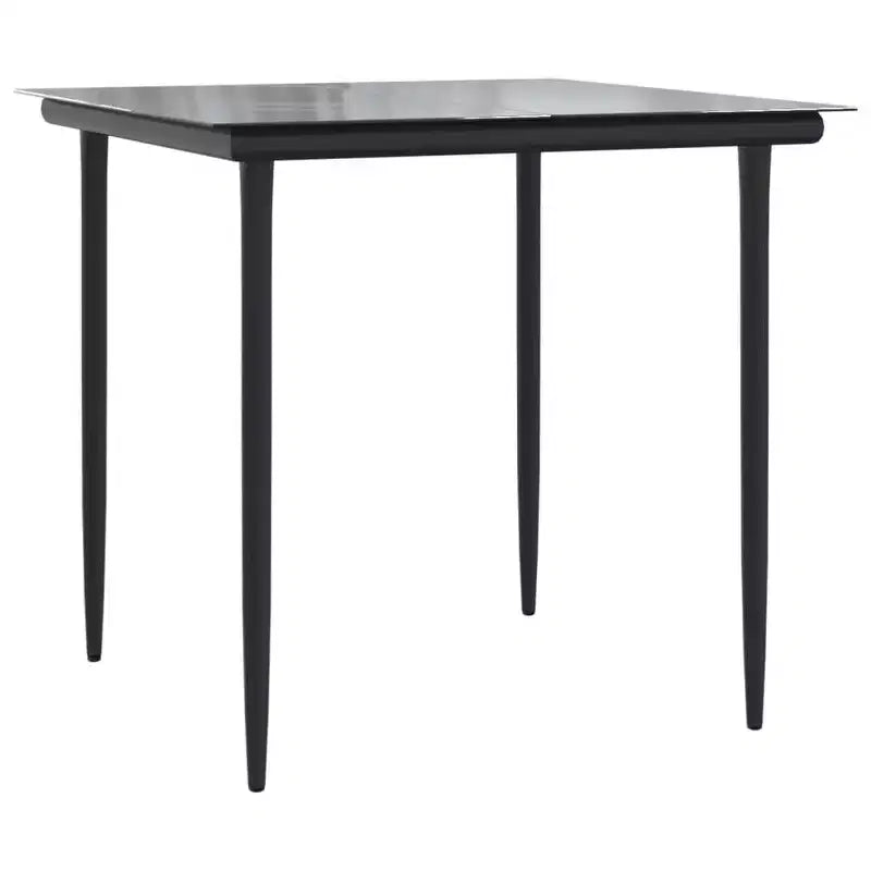 Conjunto de comedor moderno para jardín vidaXL con cojines