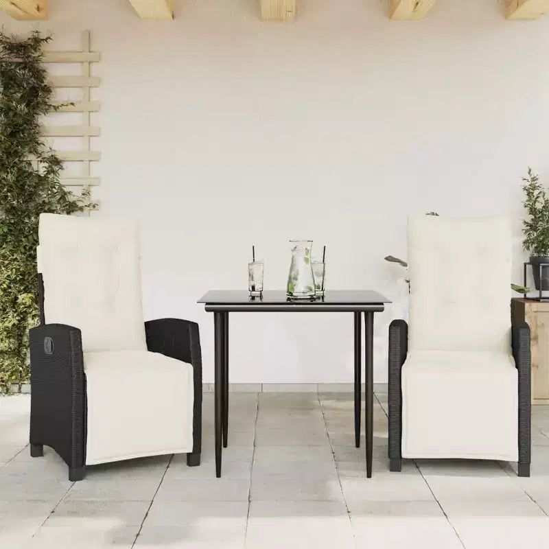 Conjunto de comedor para jardín vidaXL