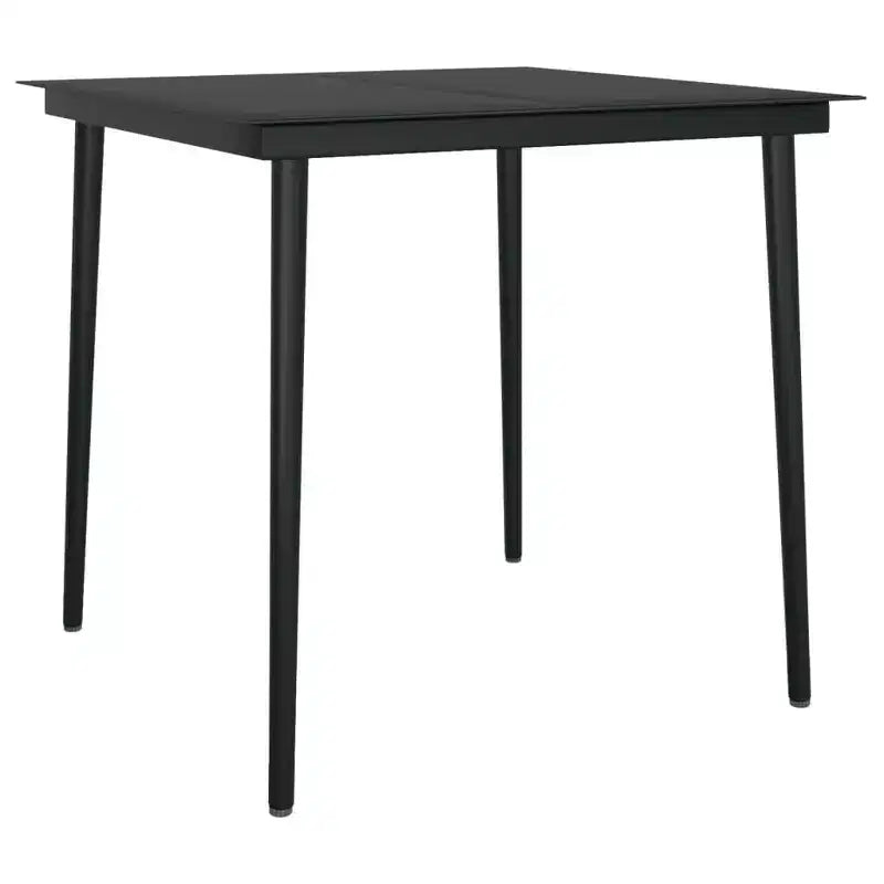Conjunto de comedor para patio y exterior vidaXL, conjunto de mesa y sillas de jardín