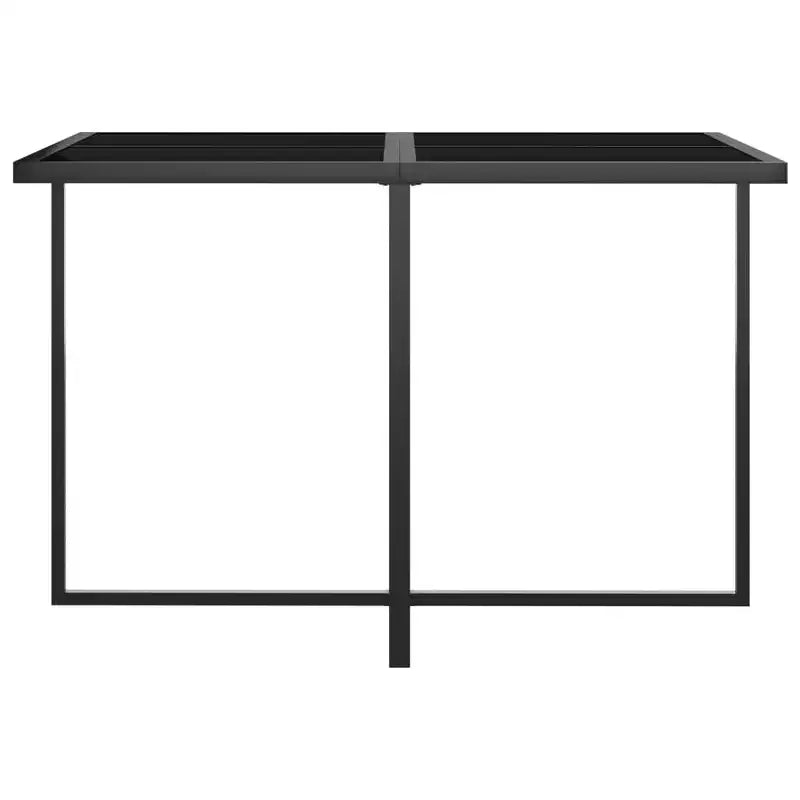 Ensemble repas de jardin vidaXL avec table et chaises d'extérieur en résine tressée