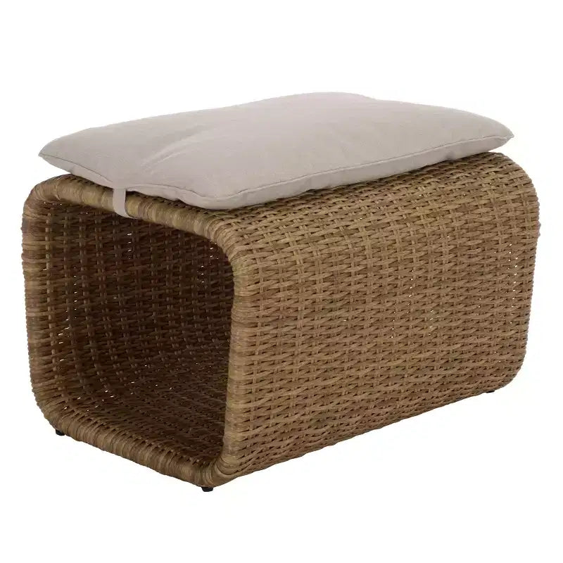 Juego de sala para patio Drew - Interior/exterior - PAT7542 - Natural/Topo - Safavieh