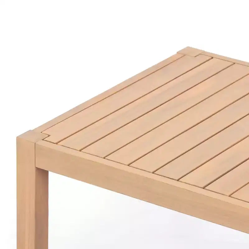 Juego moderno de asientos para patio de 4 piezas de madera de acacia Phachara de Christopher Knight Home, con diseño tejido con cuerda y cojines