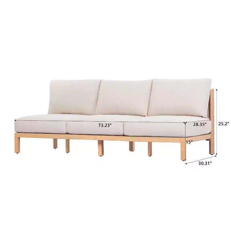 Juego moderno de asientos para patio de 4 piezas de madera de acacia Phachara de Christopher Knight Home, con diseño tejido con cuerda y cojines