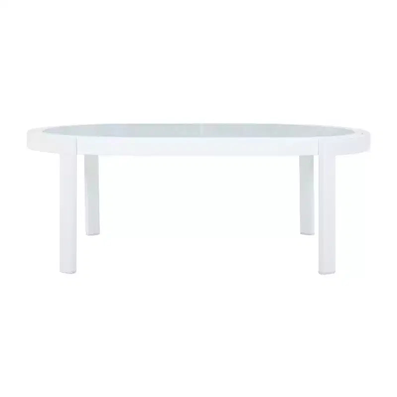 Conjunto de conversación moderno de exterior de 5 piezas Althea de Christopher Knight Home, con aluminio curvado y mesa de centro de vidrio