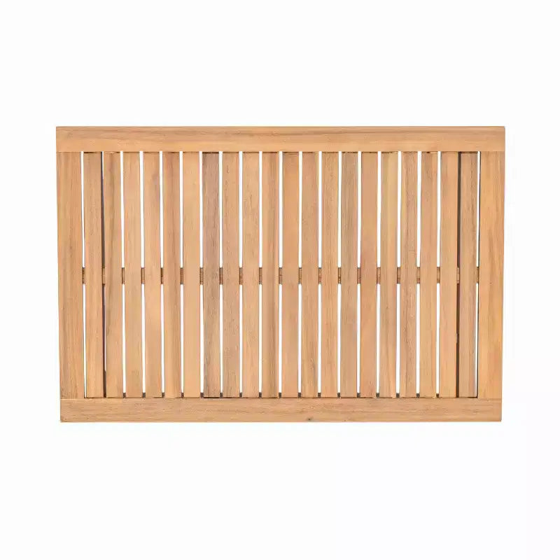 Juego de conversación de patio de 2/4 piezas, conjunto de muebles exteriores de madera de acacia con sofá biplaza, mesa y silla para jardín/balcón/patio trasero - ModernLuxe
