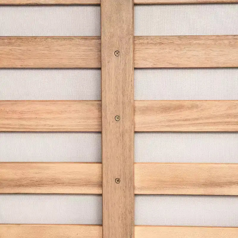 Juego de conversación de patio de 2/4 piezas, conjunto de muebles exteriores de madera de acacia con sofá biplaza, mesa y silla para jardín/balcón/patio trasero - ModernLuxe
