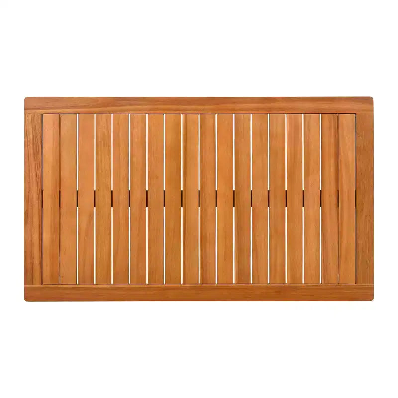 Ensemble de sièges de patio moderne Christopher Knight Home Thao de 4 pièces en bois d’acacia avec coussins et table à lattes