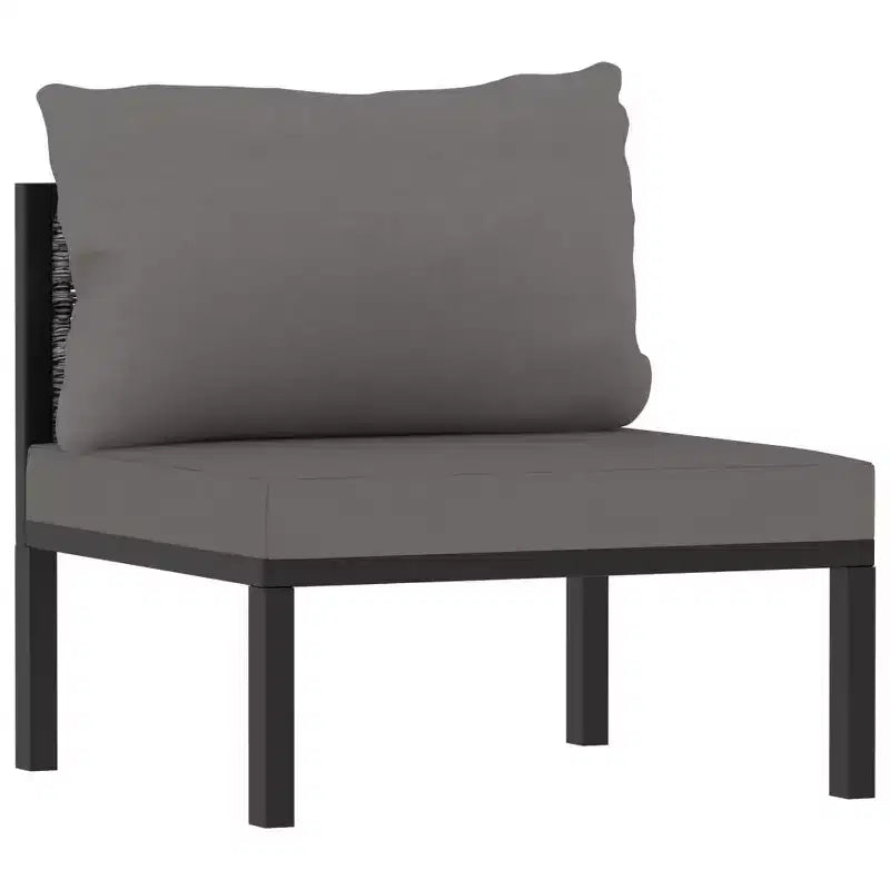 Conjunto de salón de jardín vidaXL, antracita